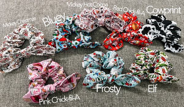 Scrunchies- Novelty