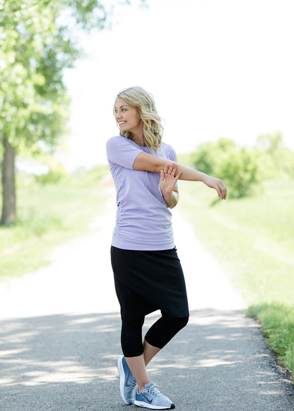 Black Athletic Skirt