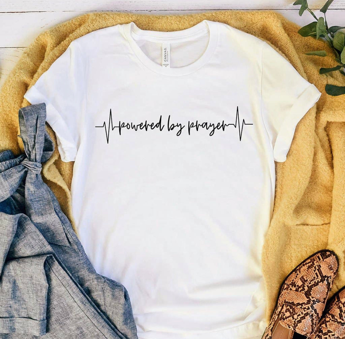 Powered by Prayer Tee