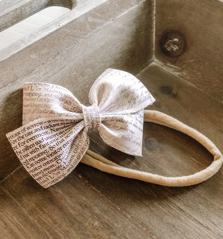 Poetic Leia Bow Headband