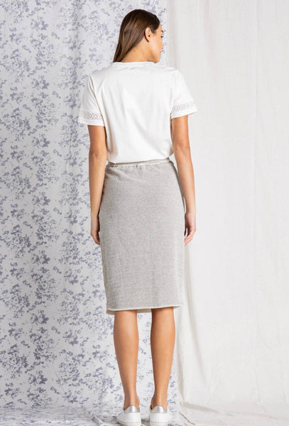 Grey Mom Skirt